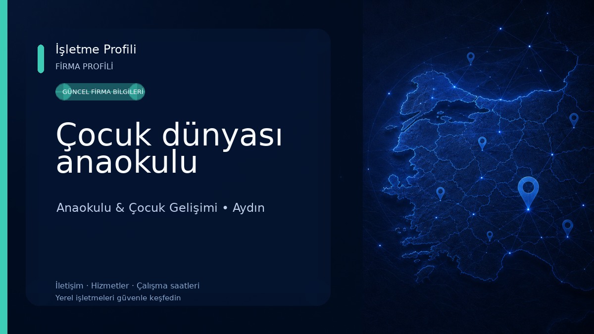 Çocuk dünyası anaokulu 