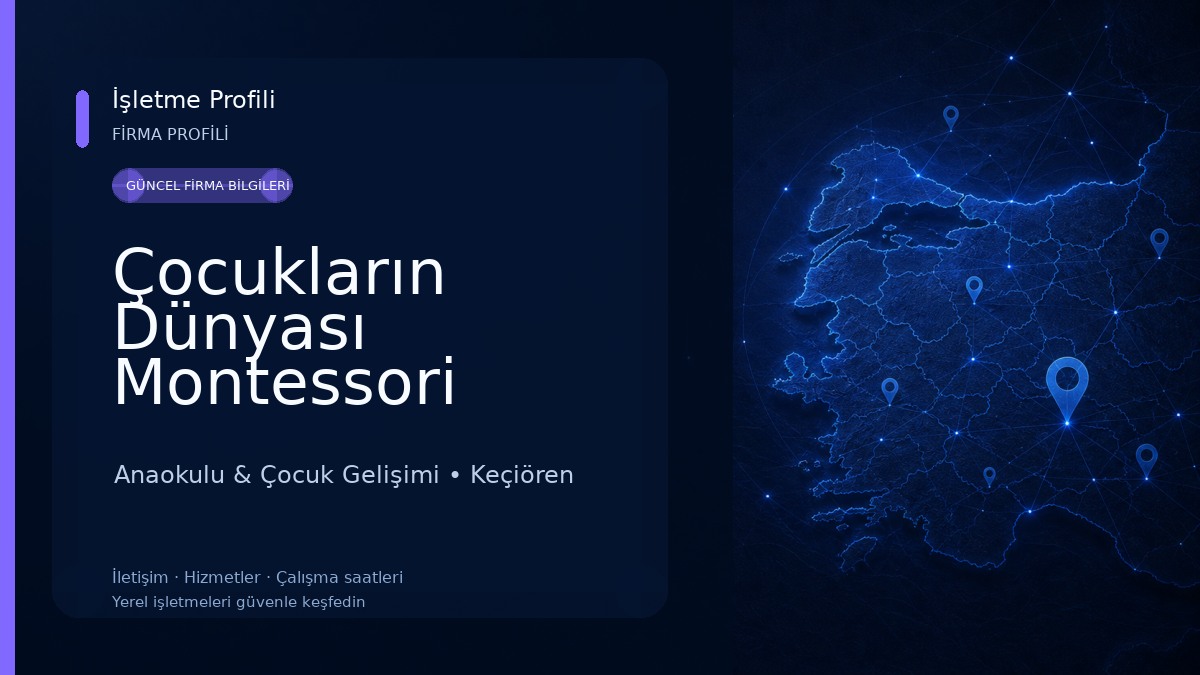 Çocukların Dünyası Montessori Anaokulu