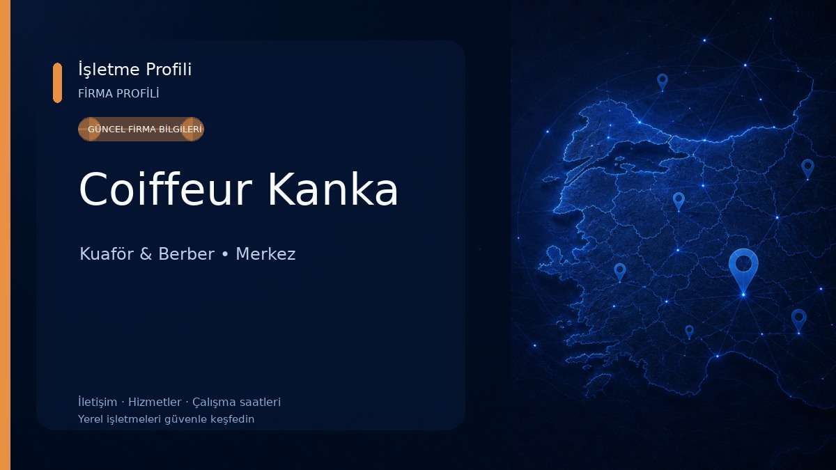 Coiffeur Kanka Kuaför & Berber
