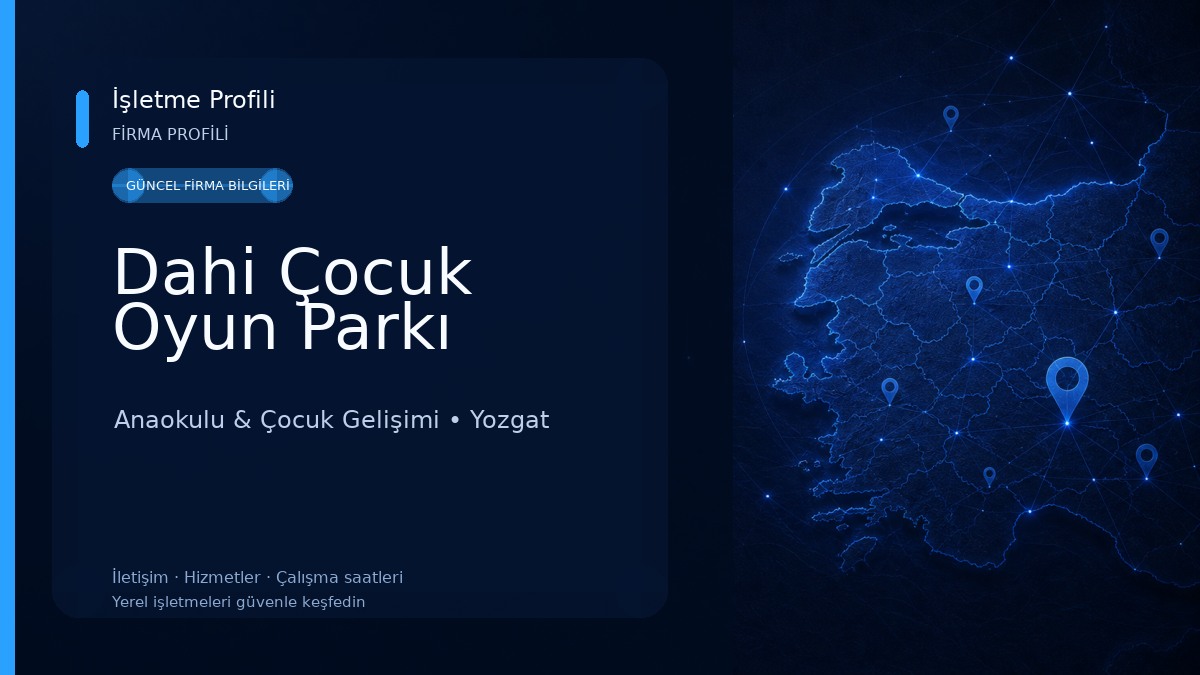 Dahi Çocuk Oyun Parkı 
