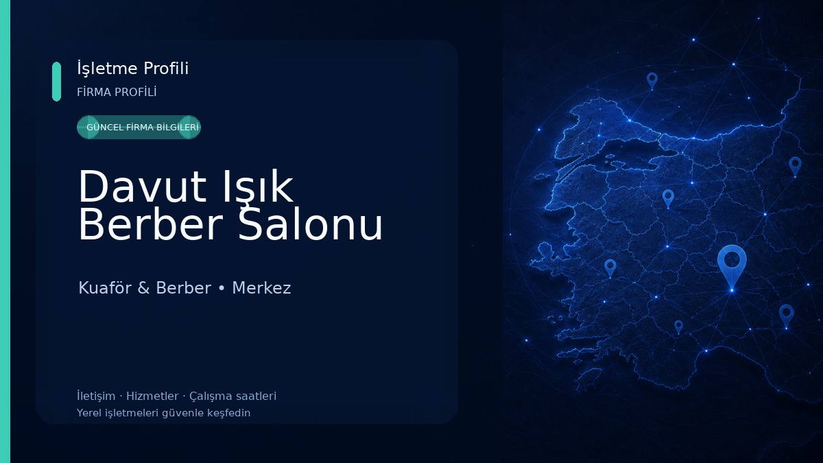 Davut Işık Berber Salonu