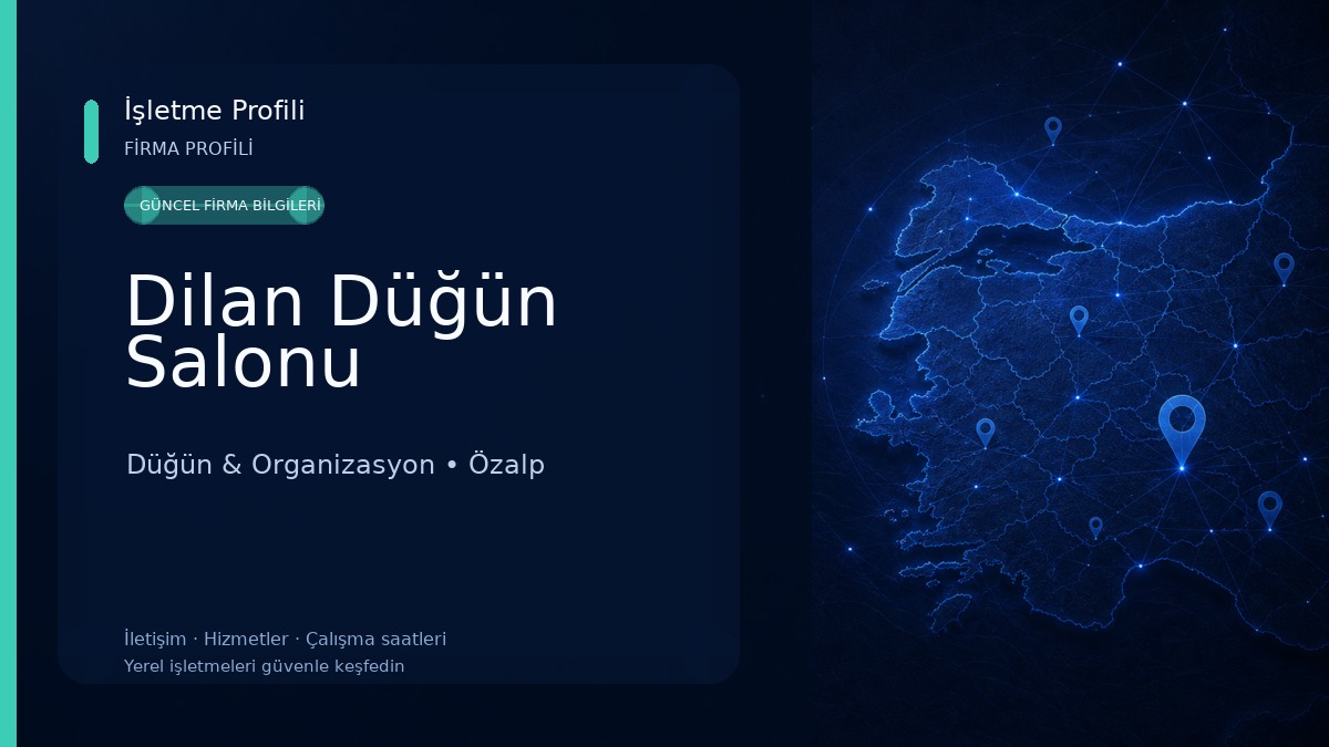Dilan Düğün Salonu Düğün & Organizasyon