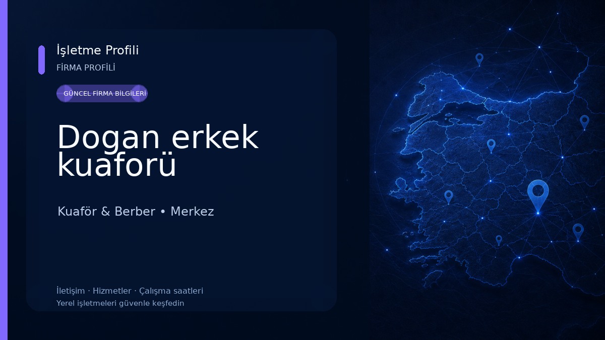 Dogan erkek kuaforü Kuaför & Berber