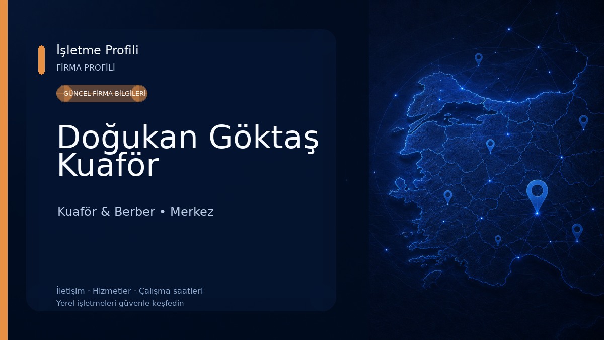 Doğukan Göktaş Kuaför Kuaför & Berber