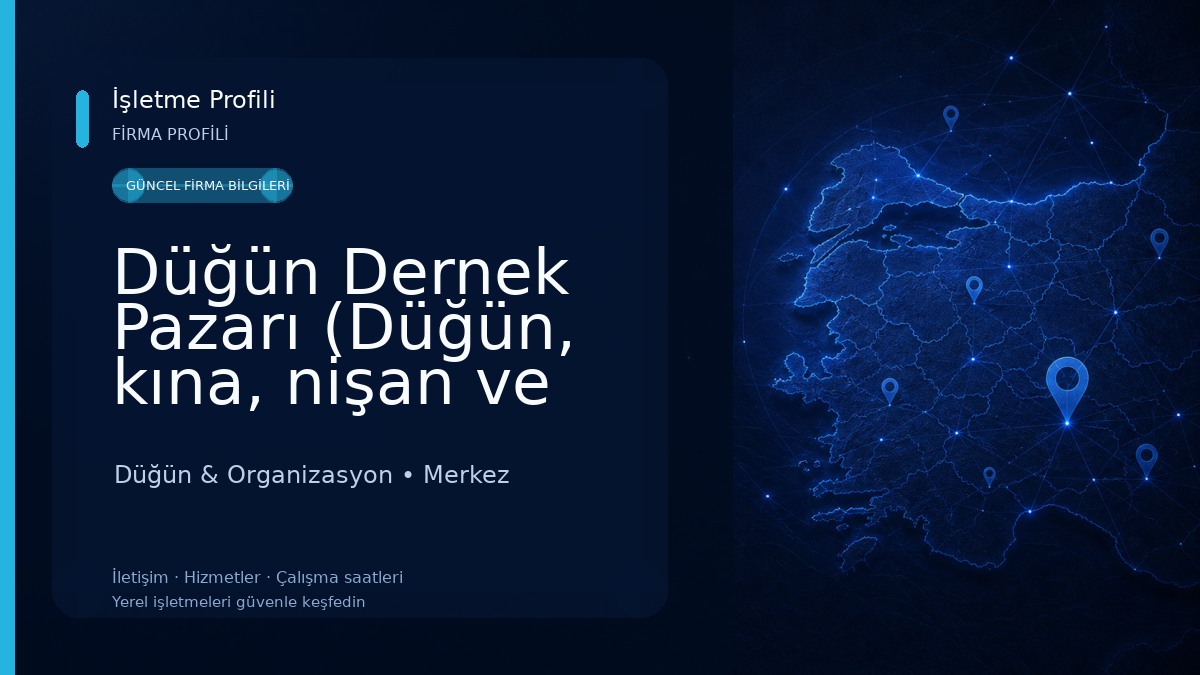 Düğün Dernek Pazarı (Düğün, kına, nişan ve parti malzemeleri) Düğün & Organizasyon