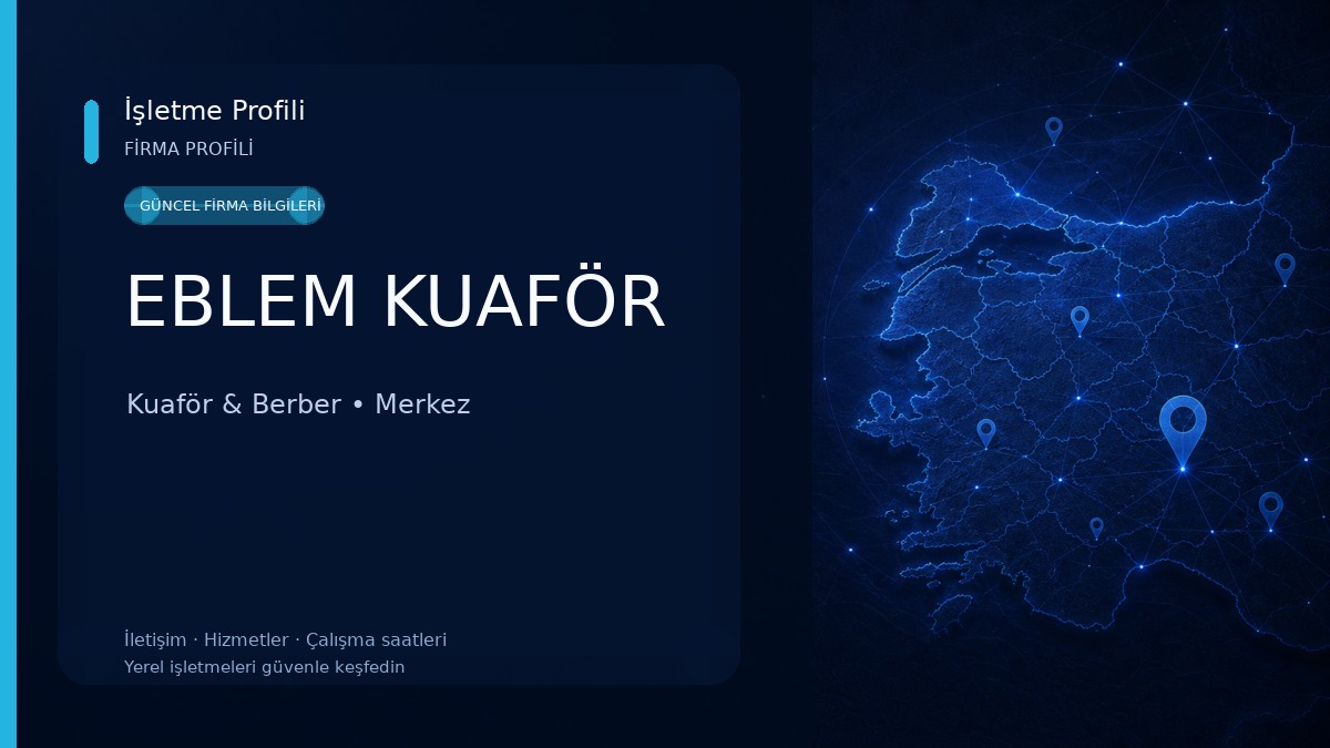 EBLEM KUAFÖR