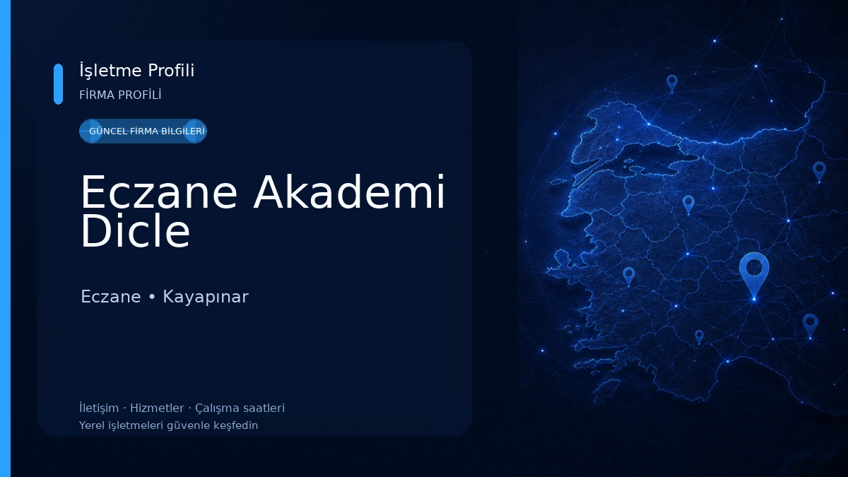Eczane Akademi Dicle