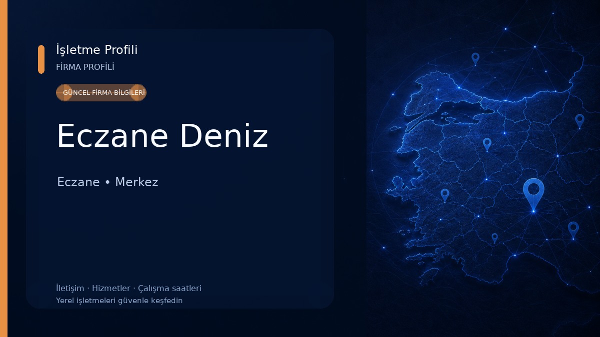 Eczane Deniz