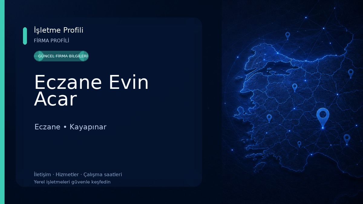 Eczane Evin Acar