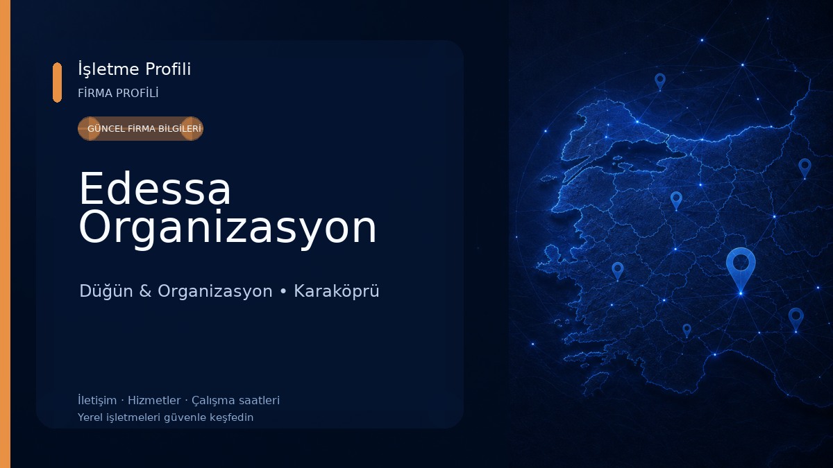 Edessa Organizasyon Düğün & Organizasyon