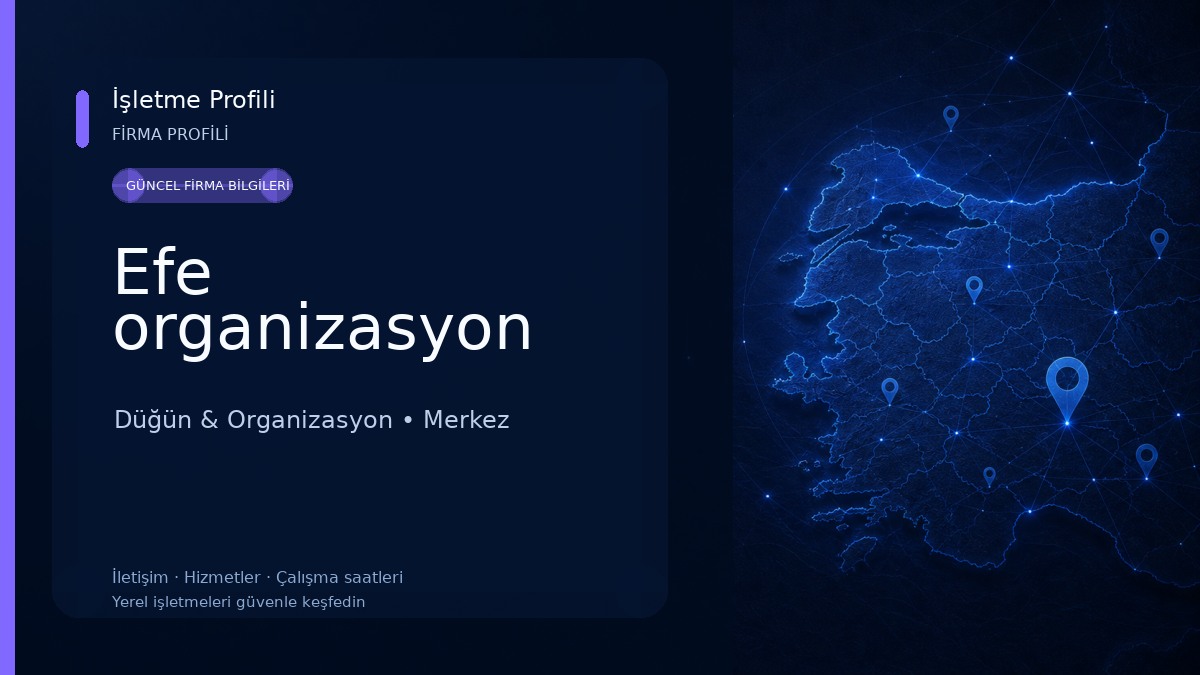 Efe organizasyon Düğün & Organizasyon