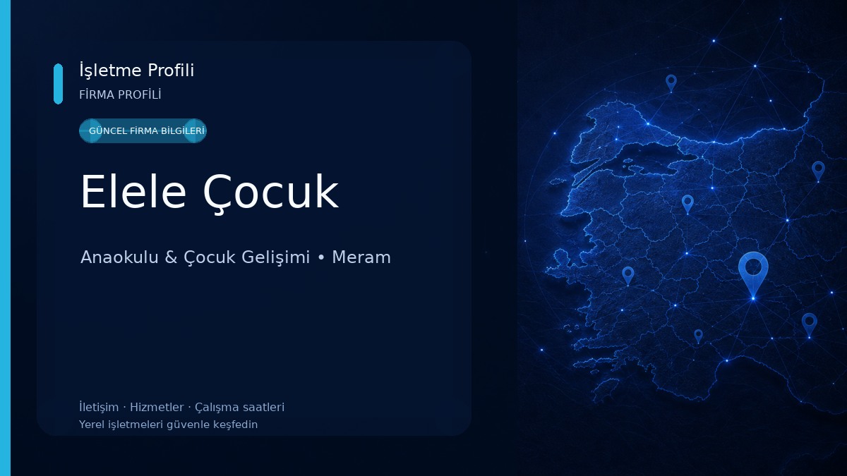 Elele Çocuk Anaokulu & Çocuk Gelişimi