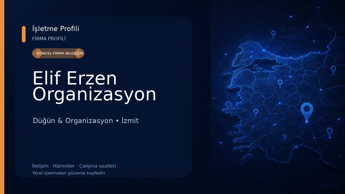 Elif Erzen Organizasyon 