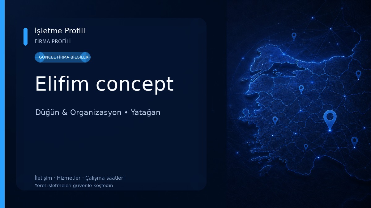 Elifim concept Düğün & Organizasyon