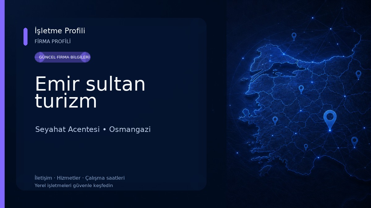 Emir sultan turizm Seyahat Acentesi