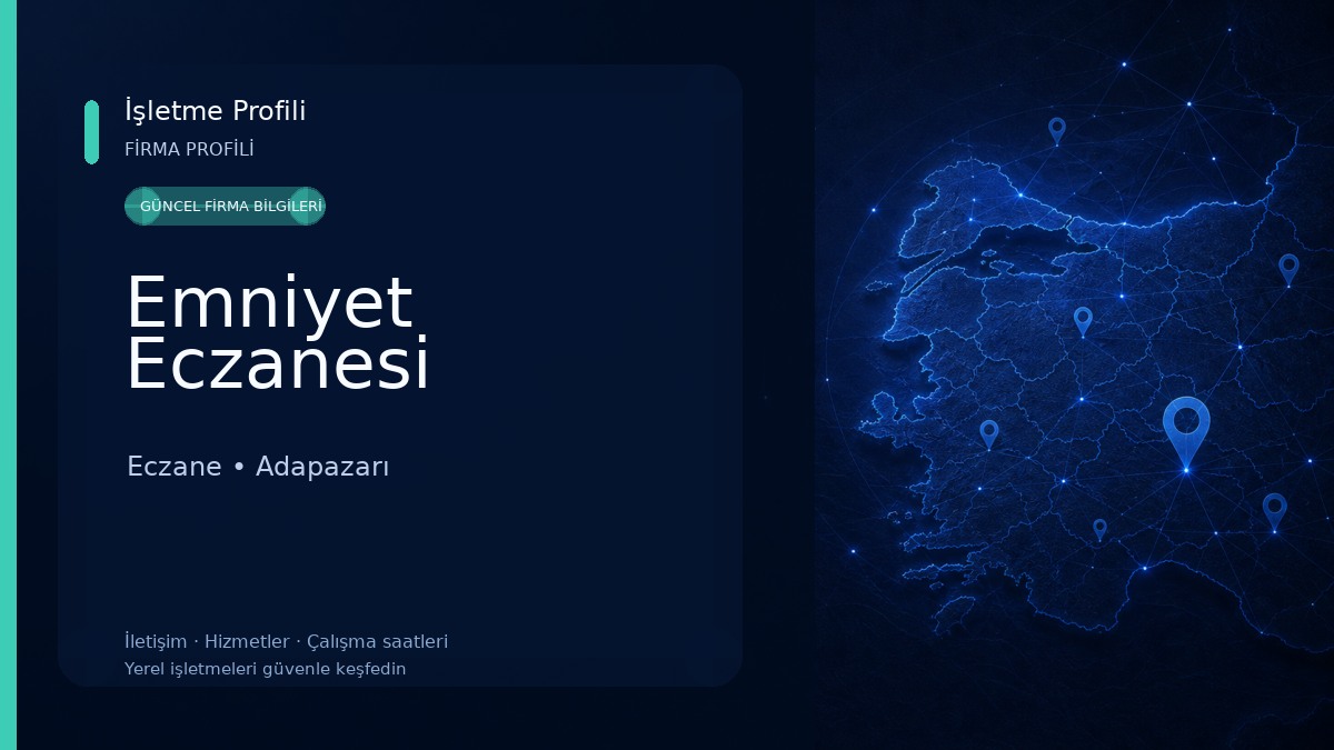 Emniyet Eczanesi Eczane