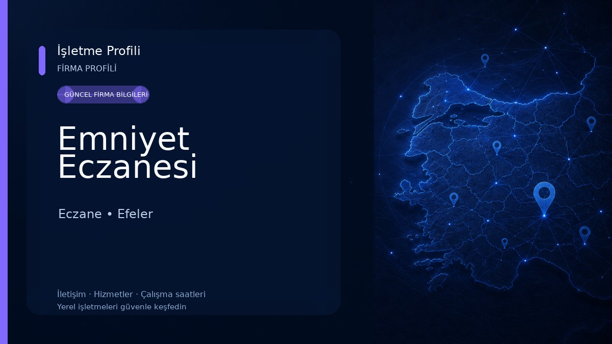 Emniyet Eczanesi Eczane