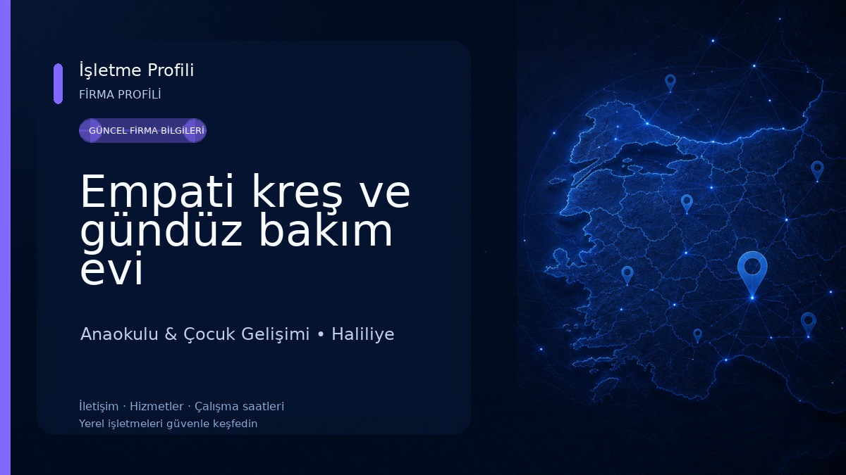 Empati kreş ve gündüz bakım evi Anaokulu & Çocuk Gelişimi