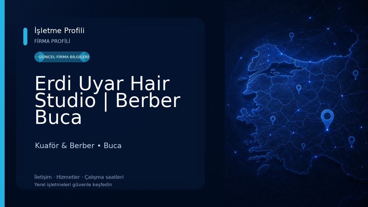 Erdi Uyar Hair Studio | Berber Buca