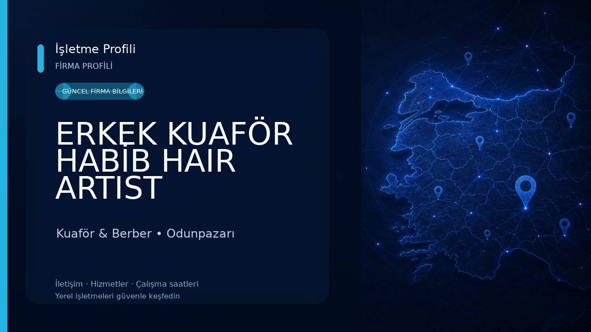 ERKEK KUAFÖR HABİB HAIR ARTIST ESKİŞEHİR