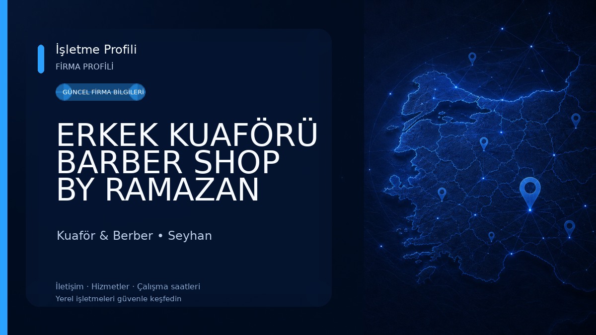 ERKEK KUAFÖRÜ BARBER SHOP BY RAMAZAN 
