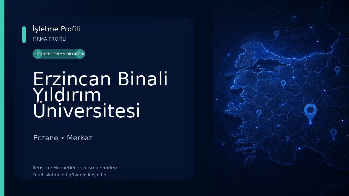 Erzincan Binali Yıldırım Üniversitesi Sağlık Bilimleri Fakültesi