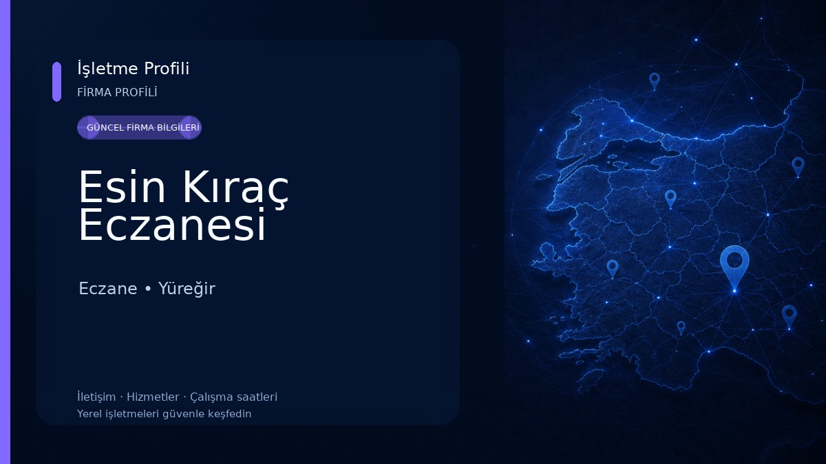 Esin Kıraç Eczanesi 