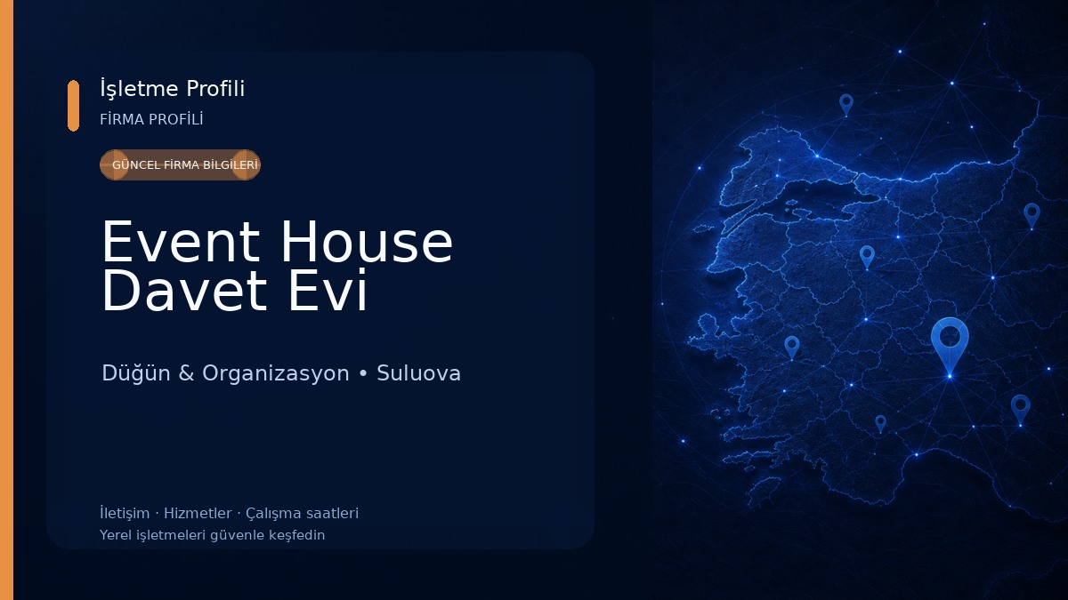 Event House Davet Evi Düğün & Organizasyon
