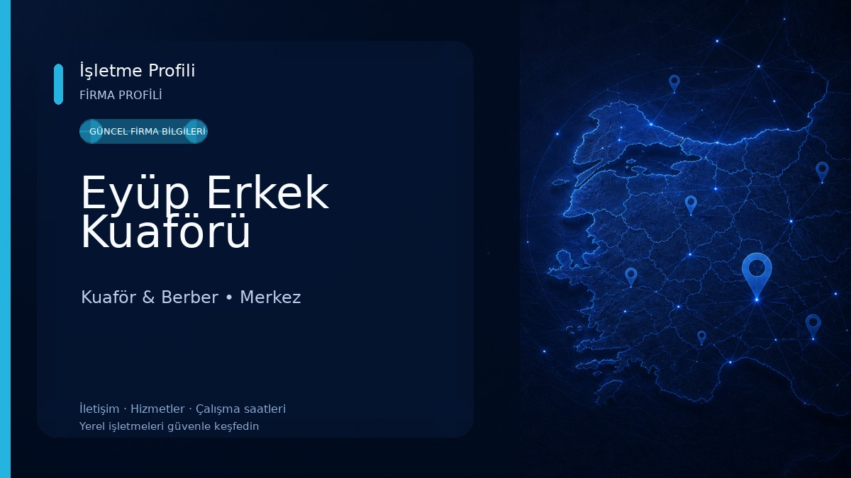 Eyüp Erkek Kuaförü