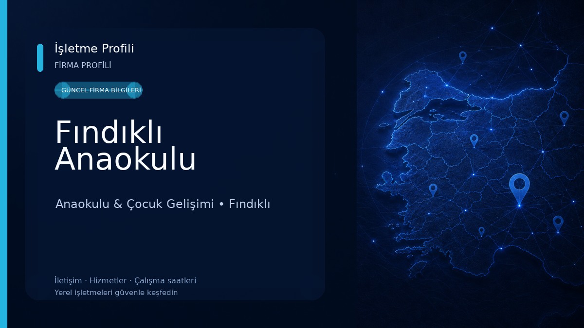 Fındıklı Anaokulu Anaokulu & Çocuk Gelişimi
