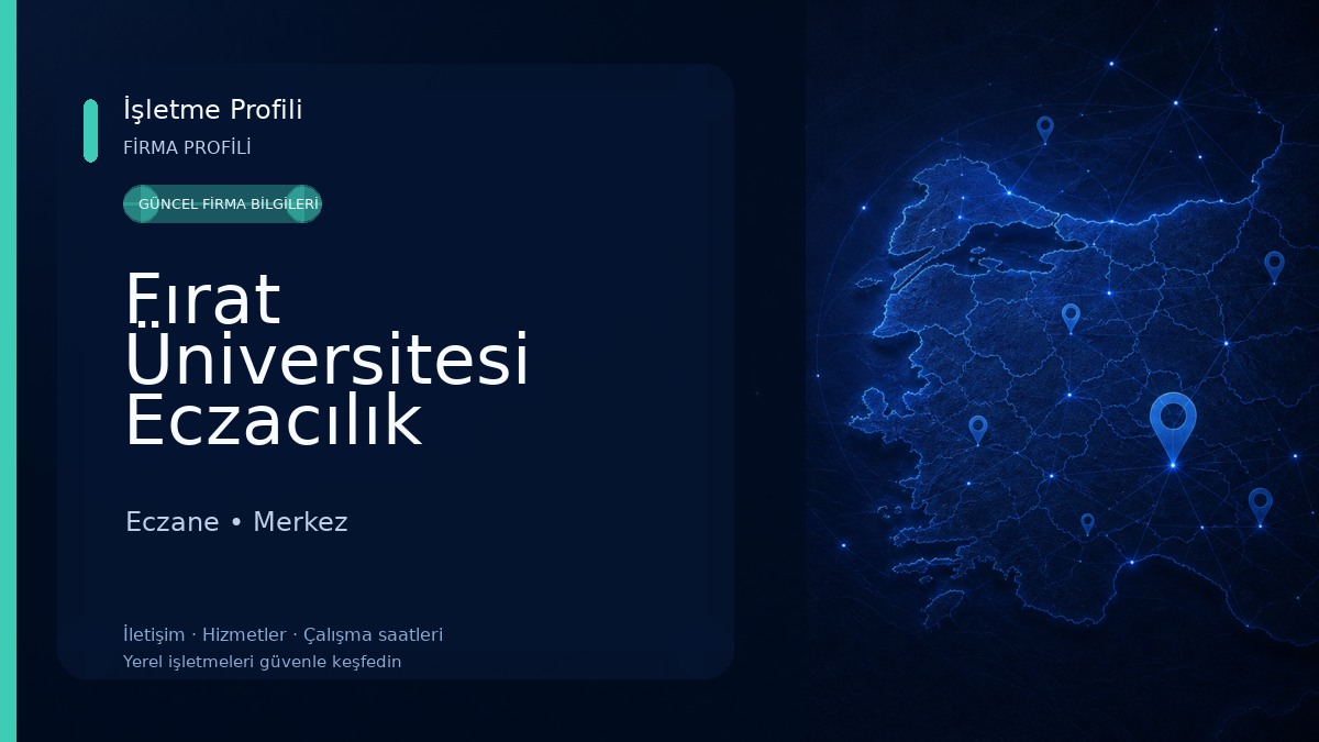 Fırat Üniversitesi Eczacılık Fakültesi 