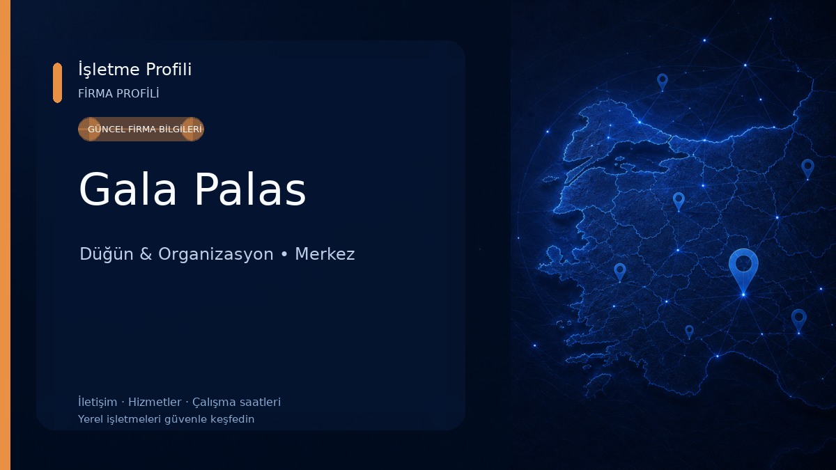 Gala Palas Düğün & Organizasyon