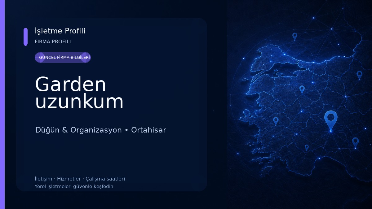 Garden uzunkum Düğün & Organizasyon