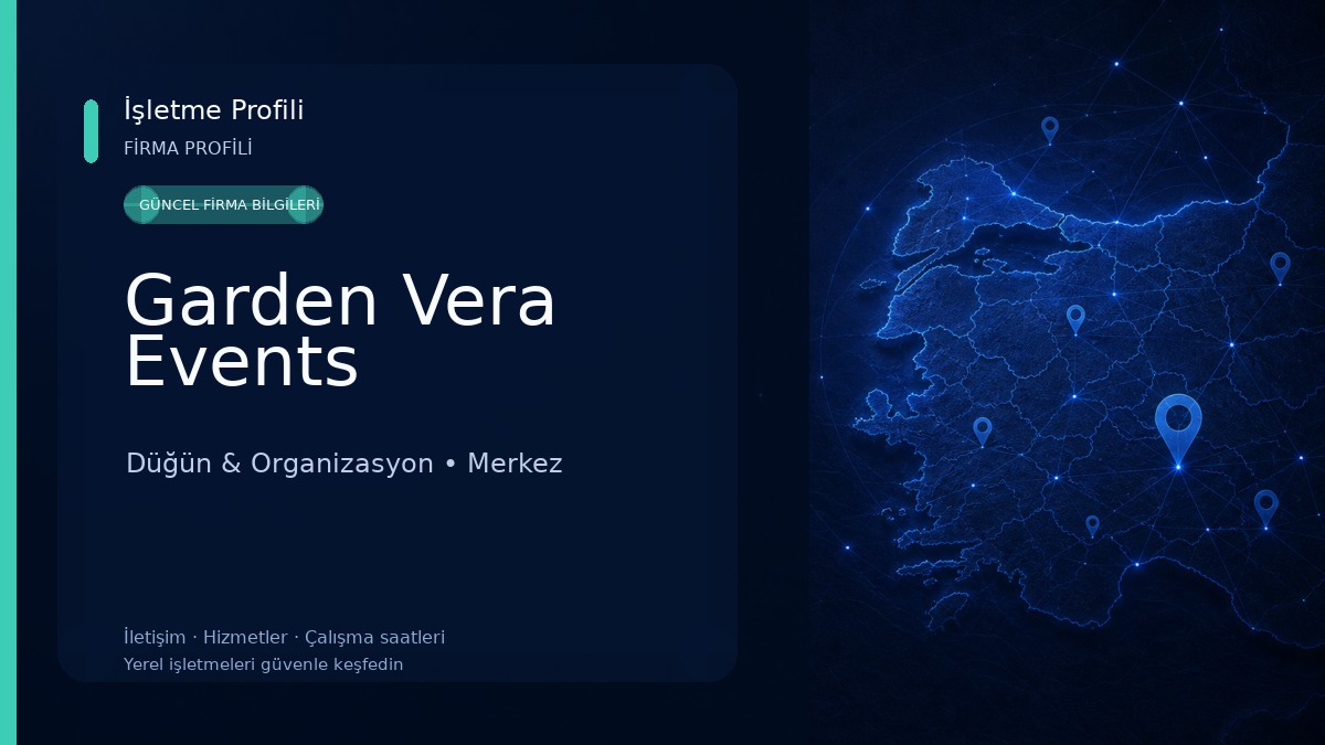 Garden Vera Events