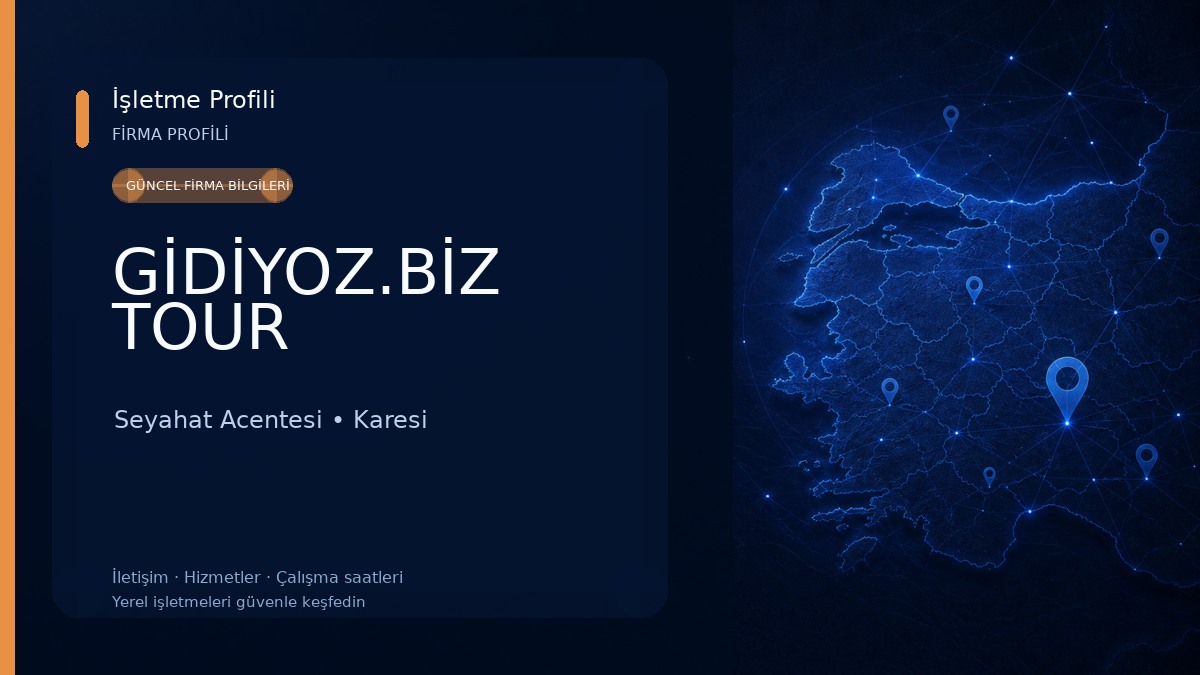 GİDİYOZ.BİZ TOUR Seyahat Acentesi