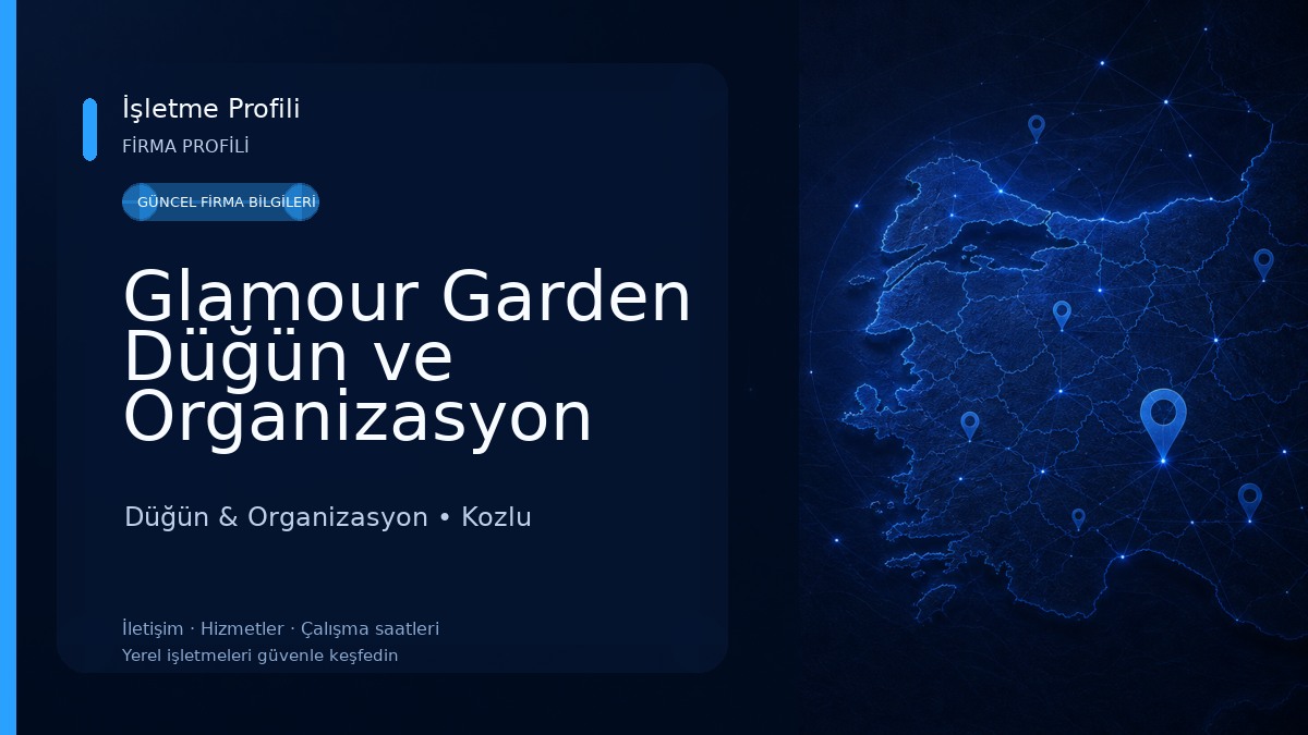 Glamour Garden Düğün ve Organizasyon Salonları