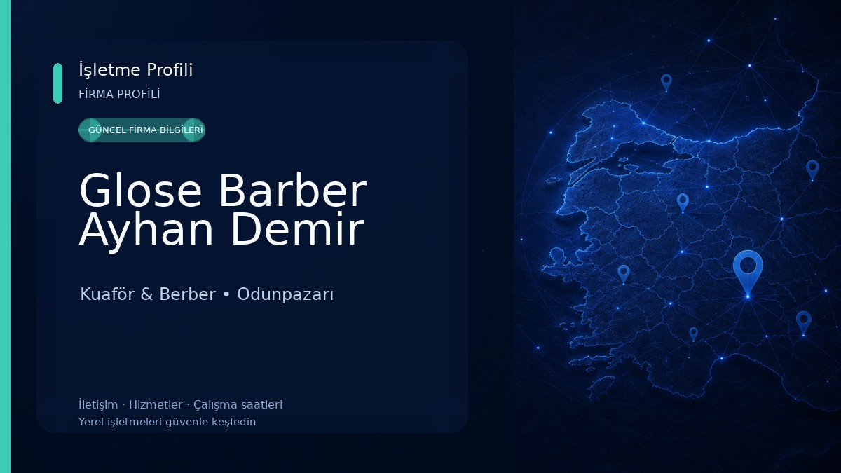 Glose Barber Ayhan Demir
