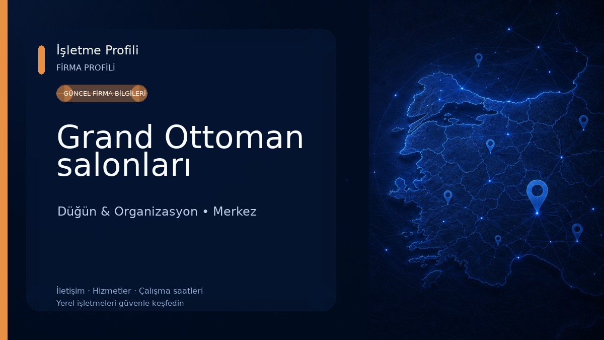 Grand Ottoman salonları