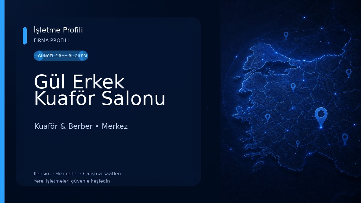 Gül Erkek Kuaför Salonu Kuaför & Berber