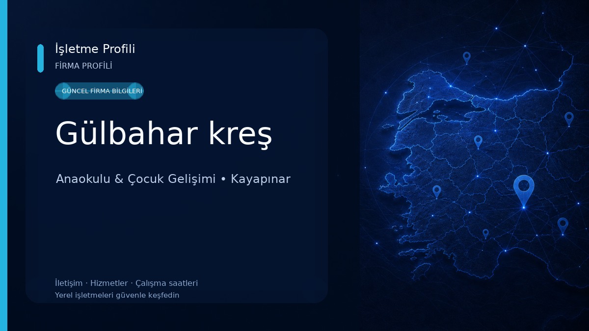 Gülbahar kreş Anaokulu & Çocuk Gelişimi