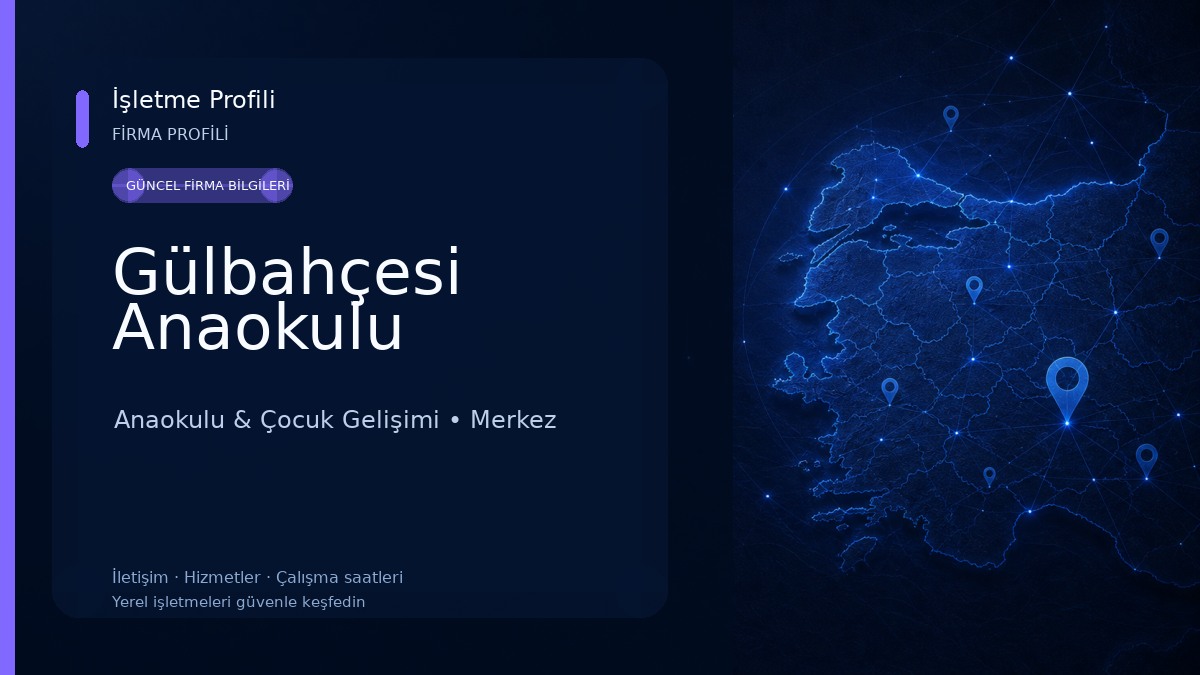Gülbahçesi Anaokulu 