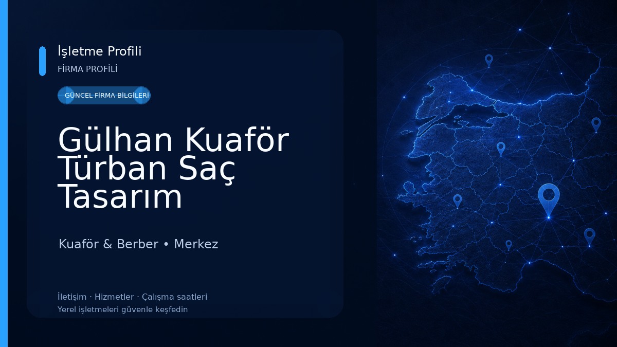 Gülhan Kuaför Türban Saç Tasarım