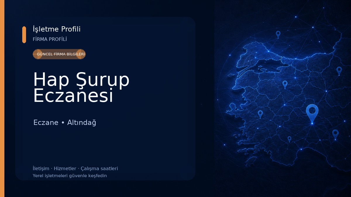 Hap Şurup Eczanesi 