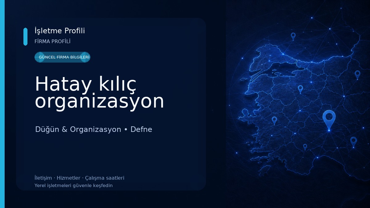 Hatay kılıç organizasyon Düğün & Organizasyon