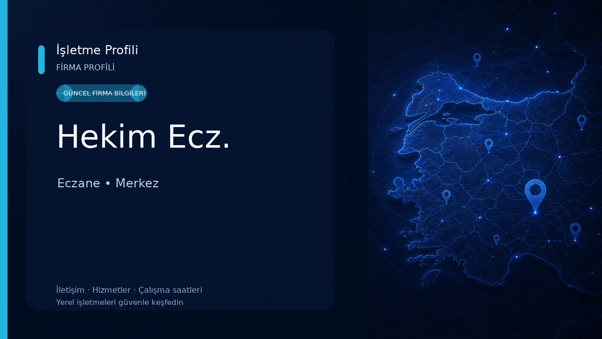 Hekim Ecz.