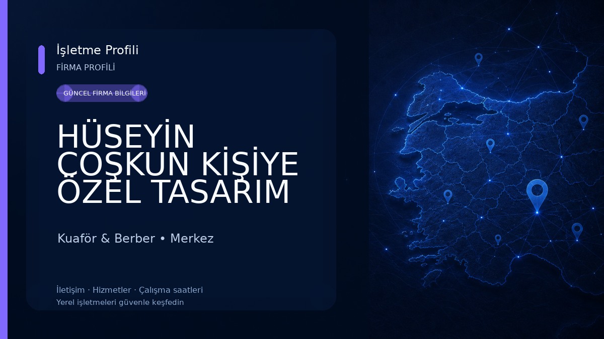 HÜSEYİN COŞKUN KİŞİYE ÖZEL TASARIM 🥇🏆