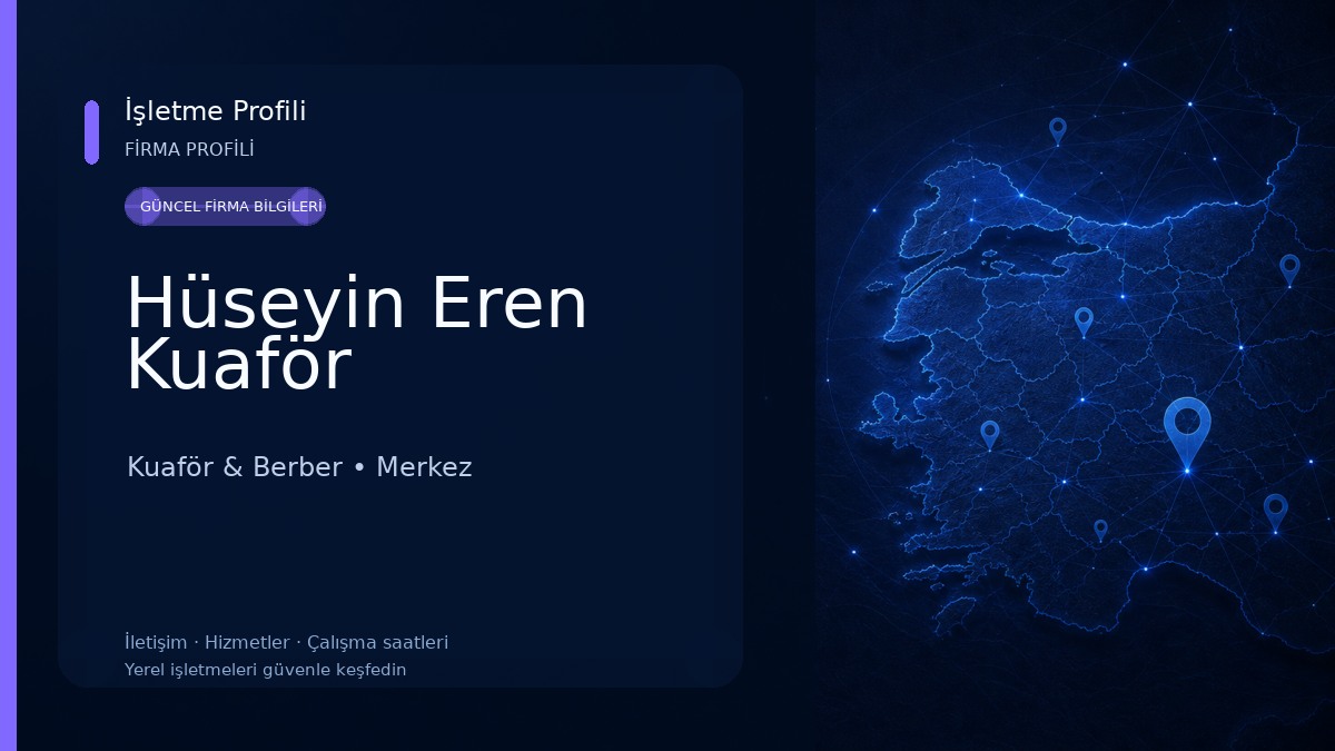 Hüseyin Eren Kuaför 