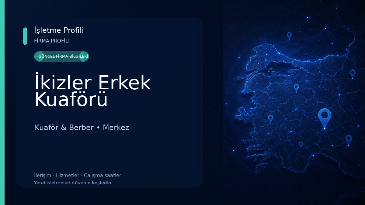 İkizler Erkek Kuaförü Kuaför & Berber