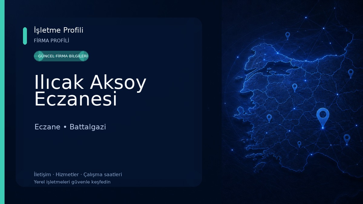 Ilıcak Aksoy Eczanesi