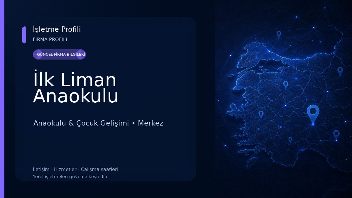 İlk Liman Anaokulu 
